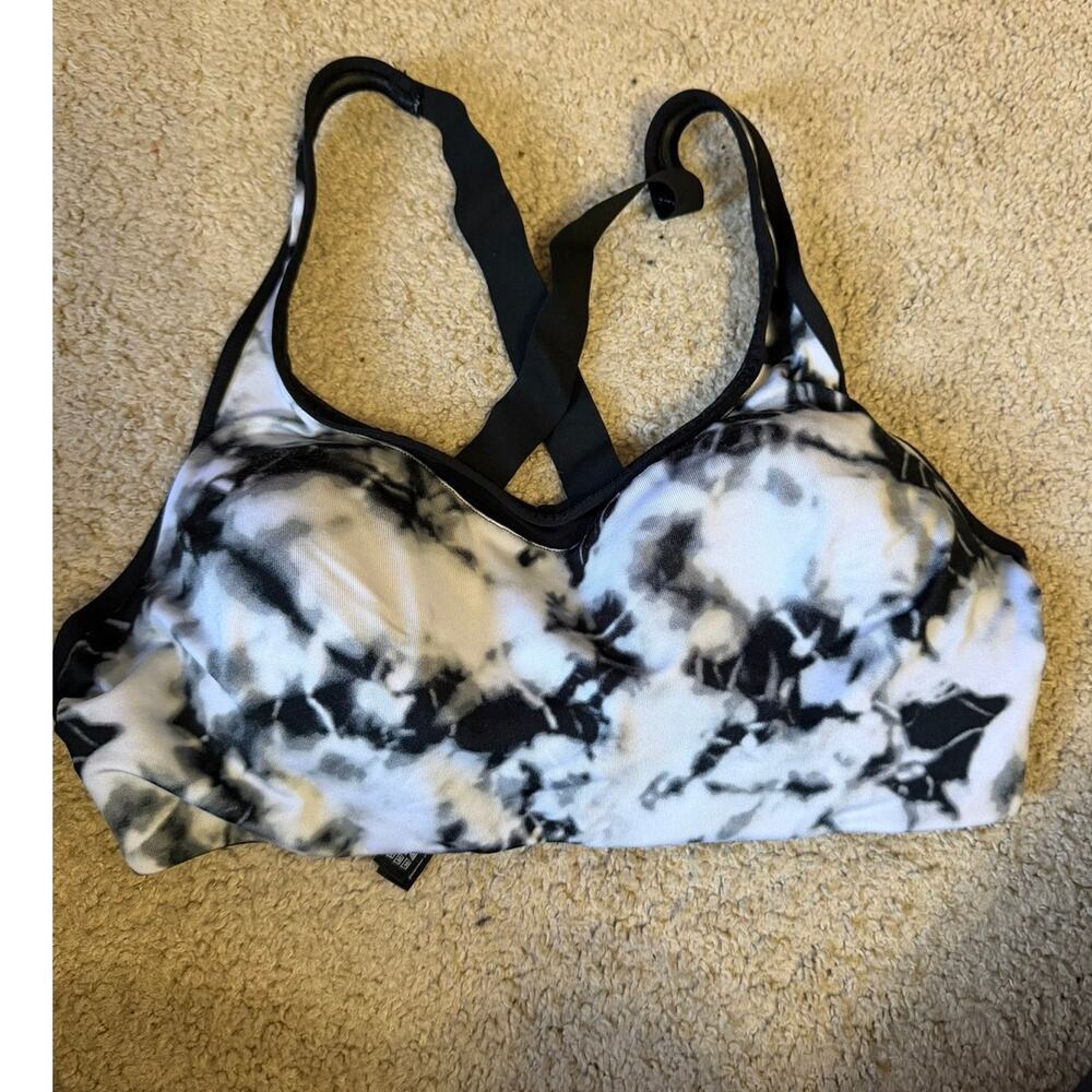 Women's Pink Victoria's Secret Large Bra Ultimate Lightly Lined Tye Dye